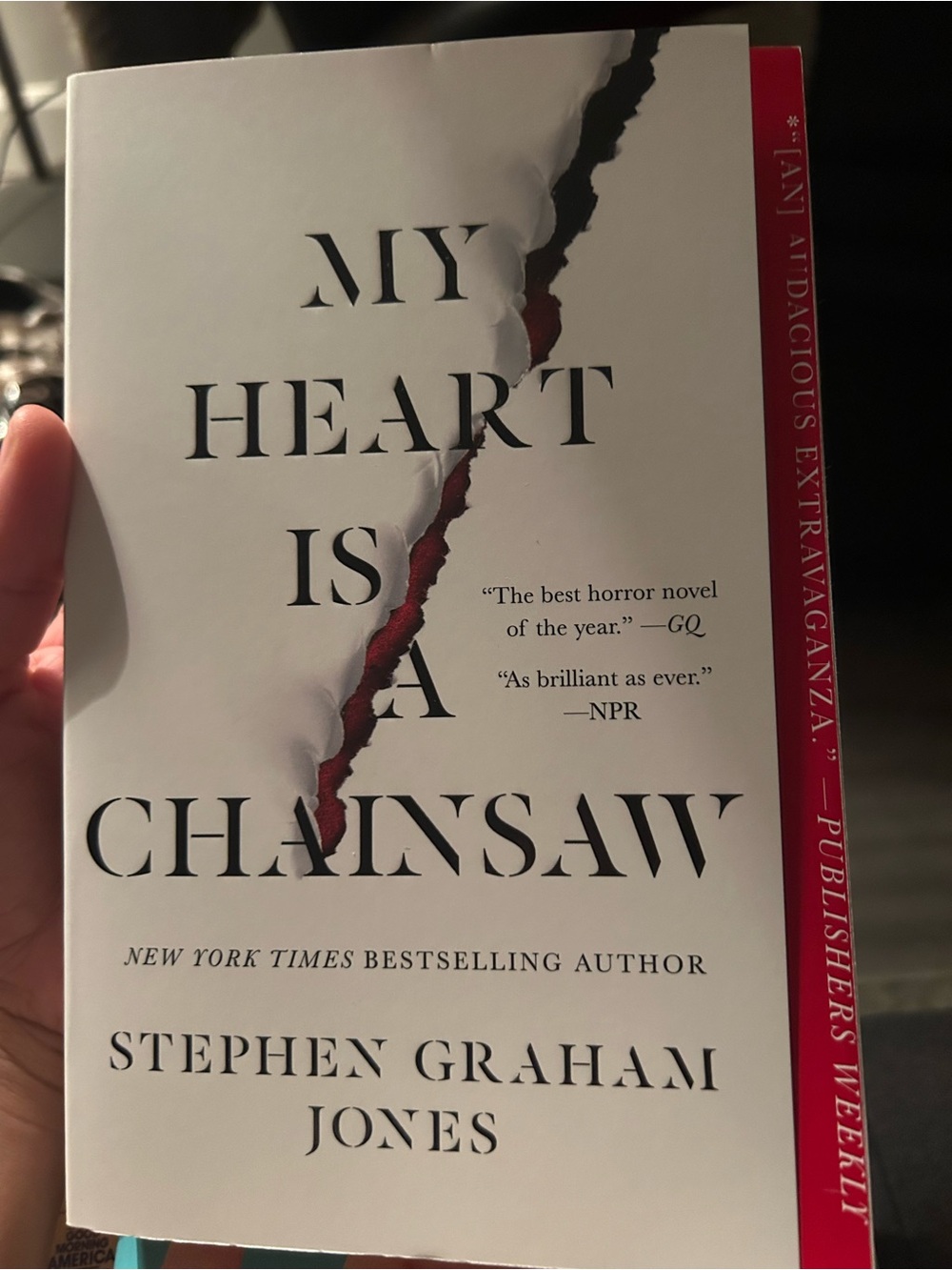 Brand new Stephan graham jones book